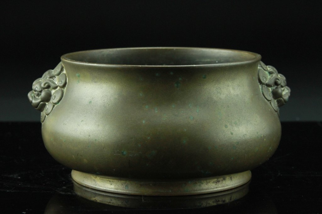 Antique Chinese Bronze Incense Burner (1 of 8)