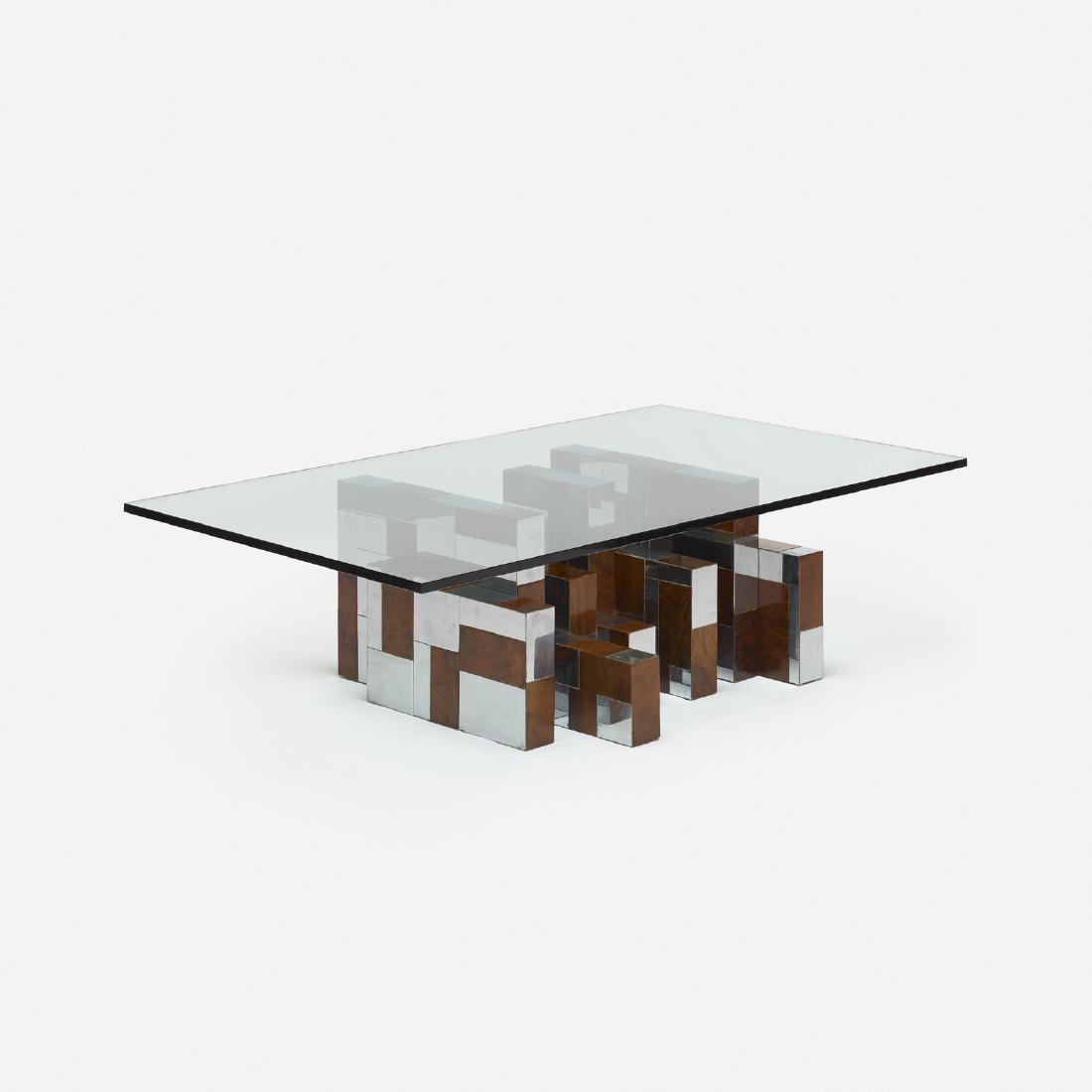 Paul Evans, Cityscape coffee table base, PE 400 series (1 of 3)