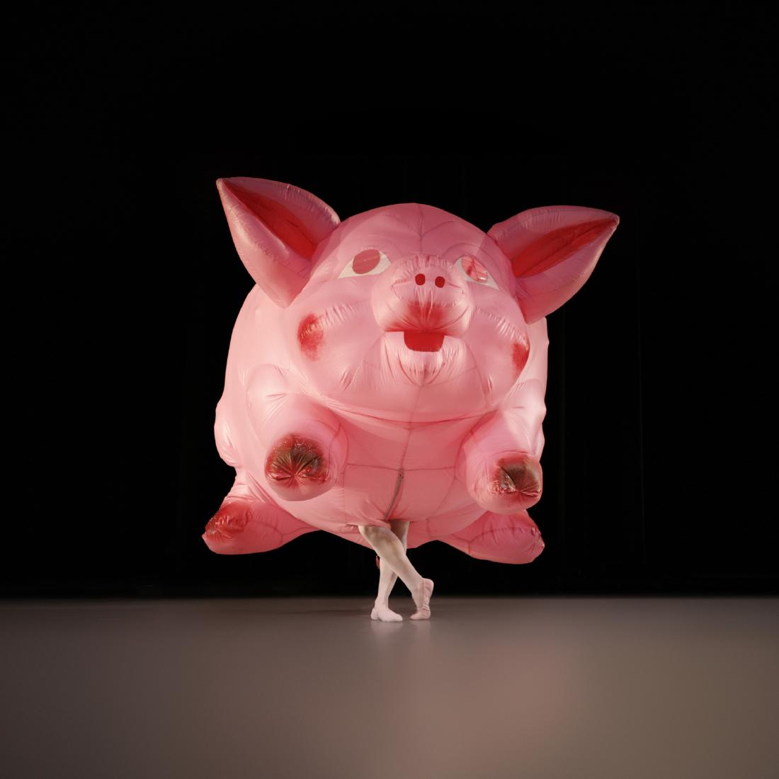 Jeff Koons, Inflatable Pig Costume (1 of 1)