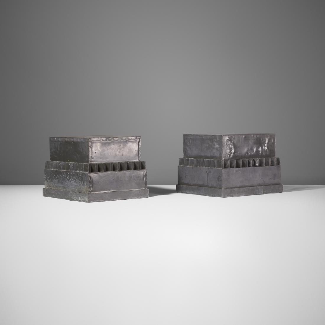 American, occasional tables, pair (1 of 2)