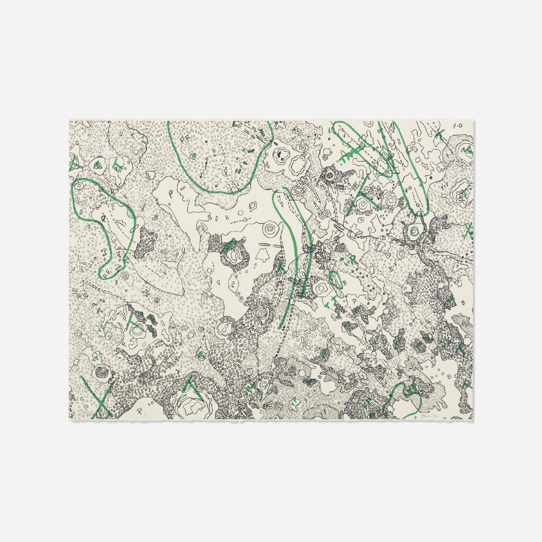 Nancy Graves, Julius Caesar Quadrangle of the Moon (1 of 2)