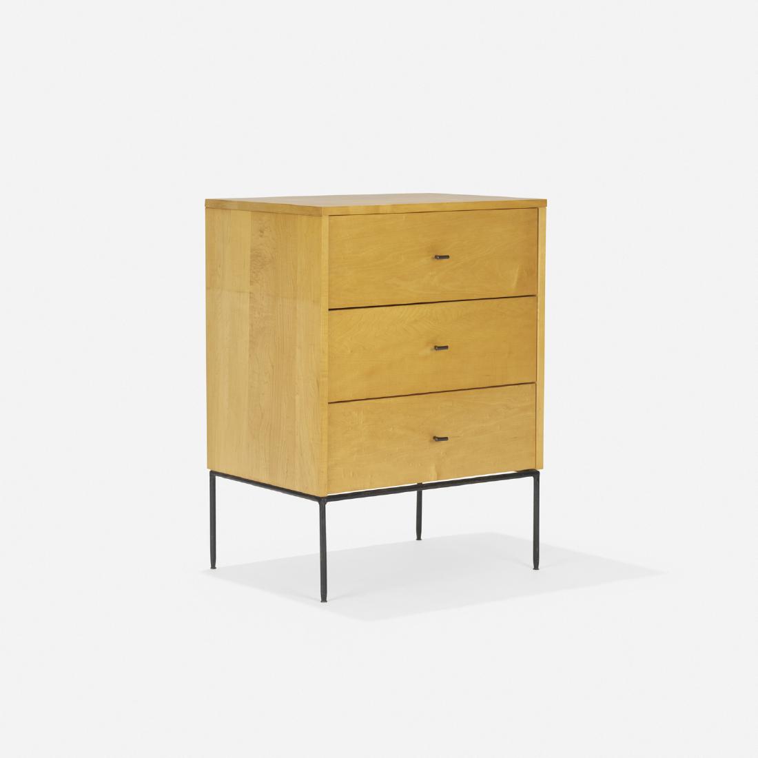 Paul McCobb, Planner Group cabinet, model 1506-9: Paul McCobb Planner Group cabinet, model 1506-9 WinchendonUSA, 1952maple, enameled steel24 w x 18 d x 33 h in (61 x 46 x 84 cm) Signed with branded manufacturer's mark to drawer: [Paul McCo