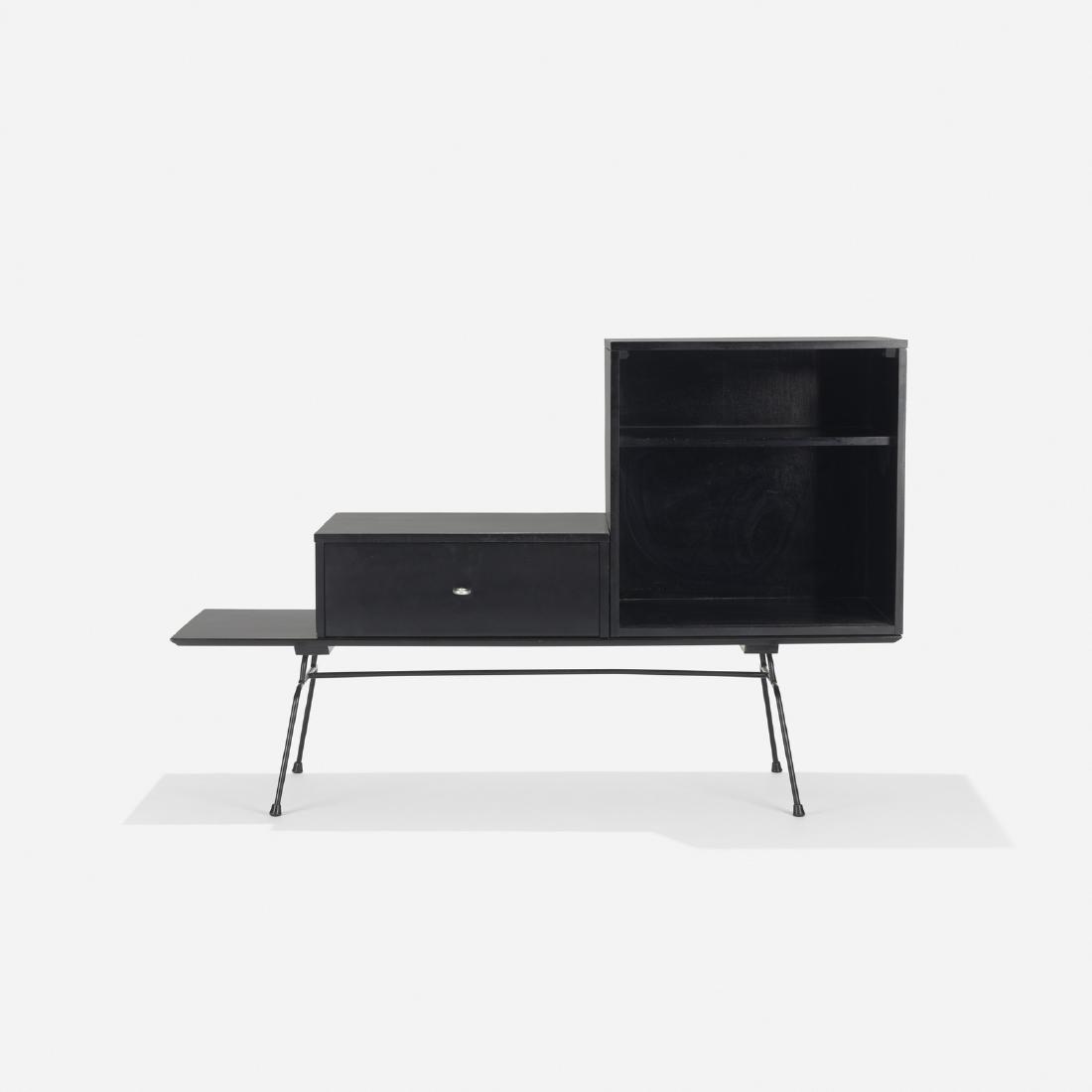 Paul McCobb, Planner Group storage: Paul McCobb Planner Group storage WinchendonUSA, 1952lacquered wood, enameled steel, aluminum, rubber60 w x 19.25 d x 39 h in (152 x 49 x 99 cm) Storage unit is composed of three pieces: ca