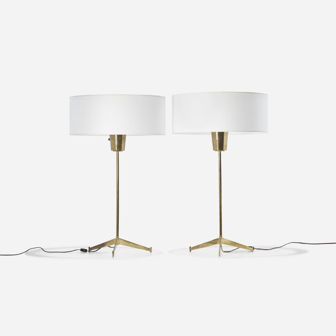 Paul McCobb, E8 table lamps, pair (1 of 2)