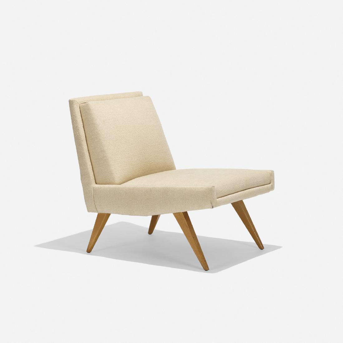 Paul McCobb, Planner Group armchair, model 110: Paul McCobb Planner Group armchair, model 110 Custom Craft, Inc.USA, 1950upholstery, birch25.5 w x 34 d x 30.5 h in (65 x 86 x 77 cm) Literature: Planner Group, 1950