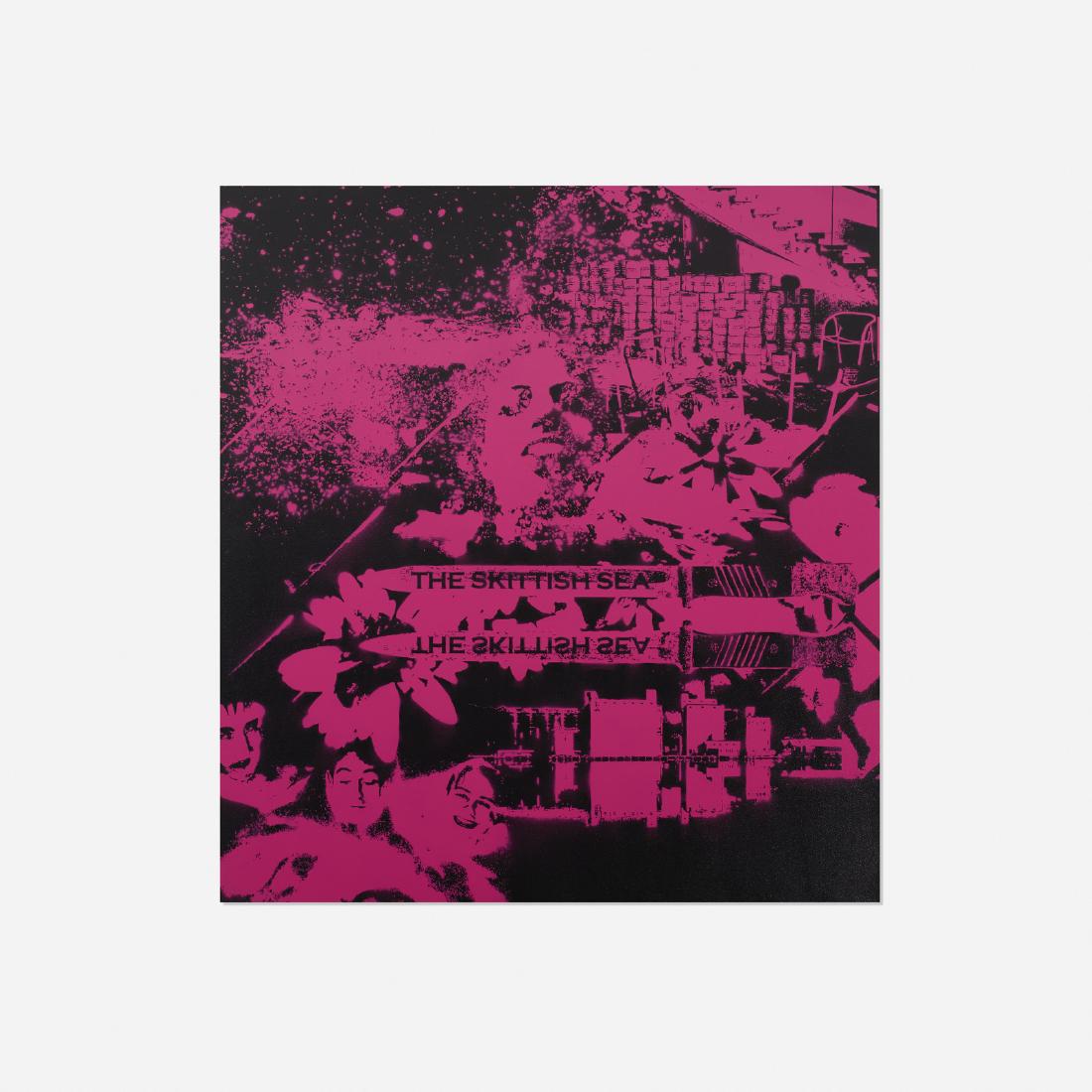 David Ratcliff, The Skittish Sea: David Ratcliff The Skittish Sea 2006acrylic on canvas72 h x 65.75 w in (183 x 167 cm) Signed, titled and dated to verso 'David Ratcliff The Skittish Sea 2006 Los Angeles'. Provenan