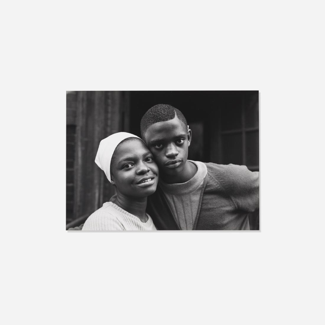 Bruce Davidson, Untitled from East 100th Street: Bruce Davidson Untitled from East 100th Street 1966-68gelatin silver print8.25 h x 11 w in (21 x 28 cm) Sheet measures: 11 h x 13.75 w inches Signed, titled and dated to verso '1966-68 East 10