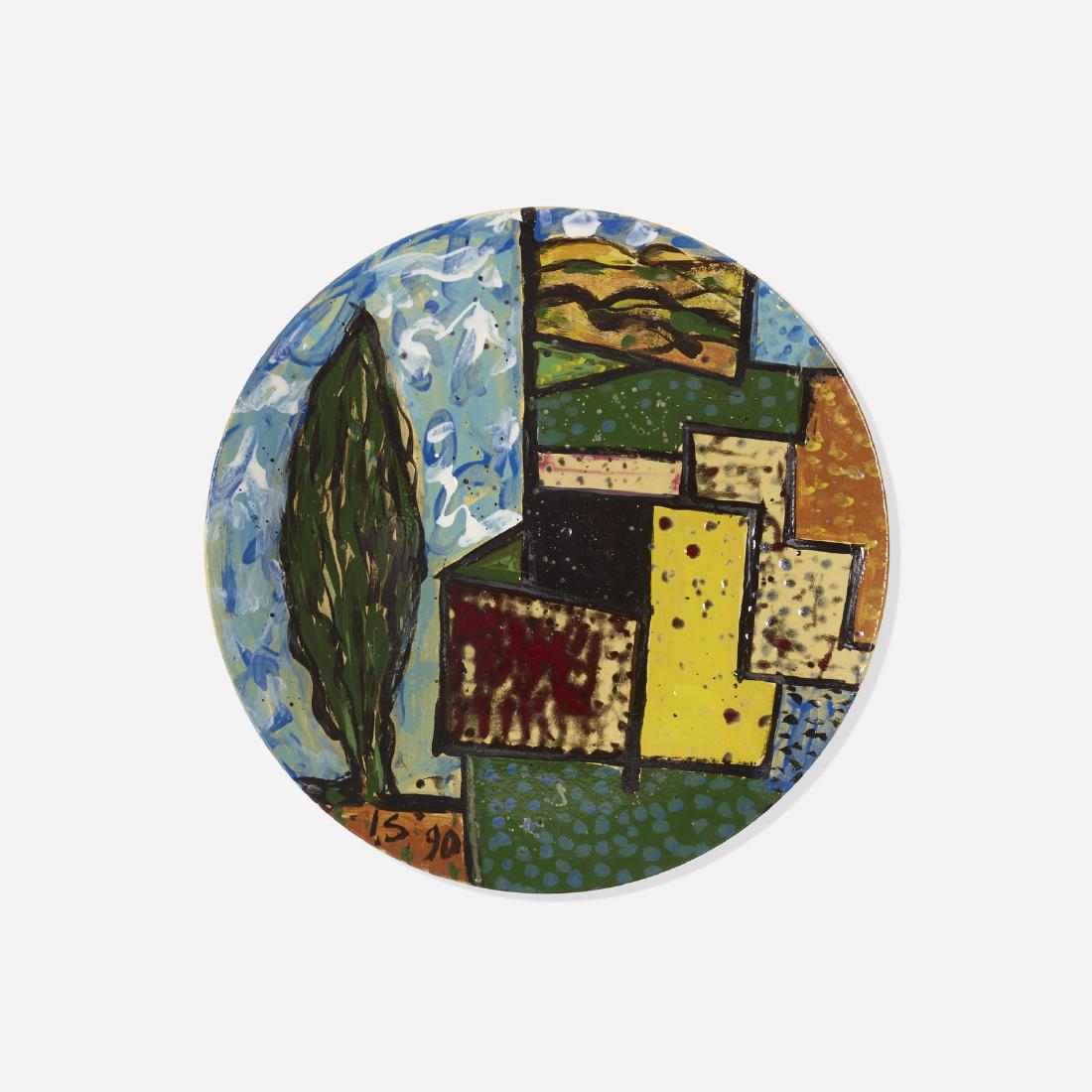 Italo Scanga, Untitled (plate) (1 of 1)