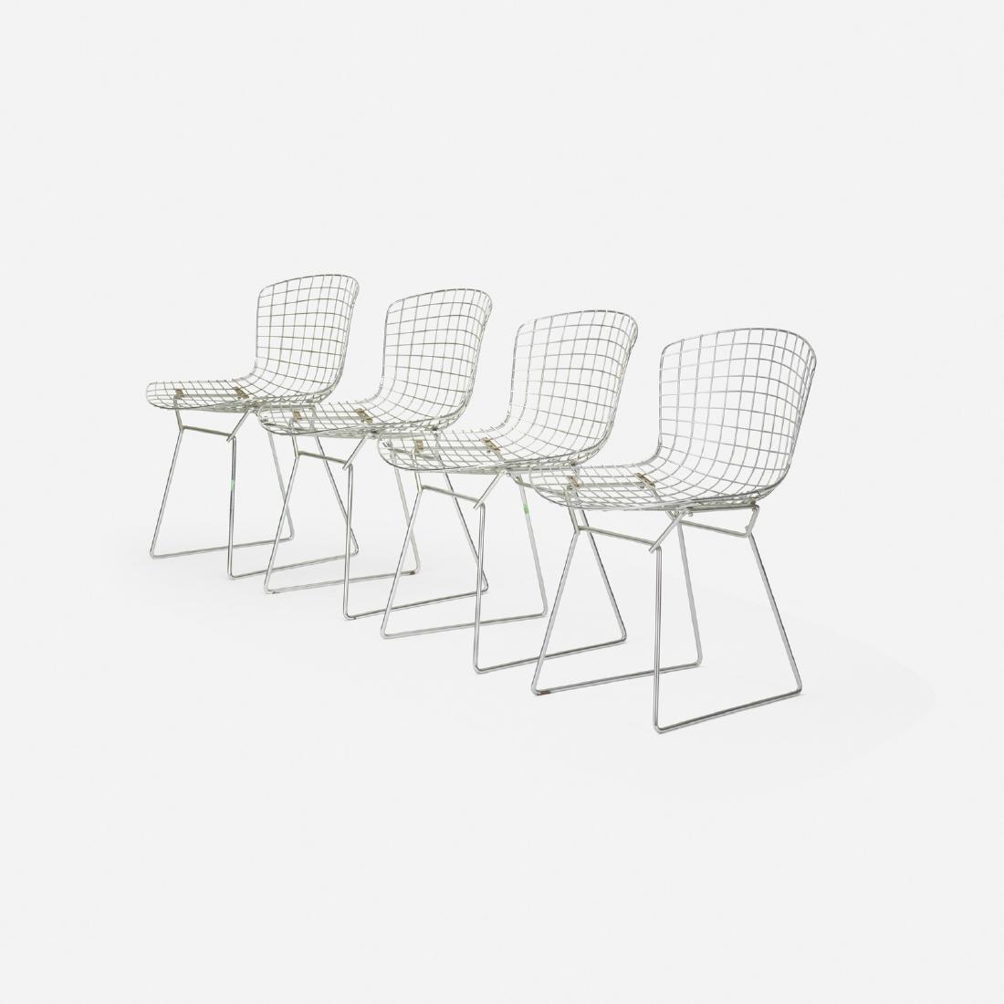 Harry Bertoia, dining chairs, set of four (1 of 2)