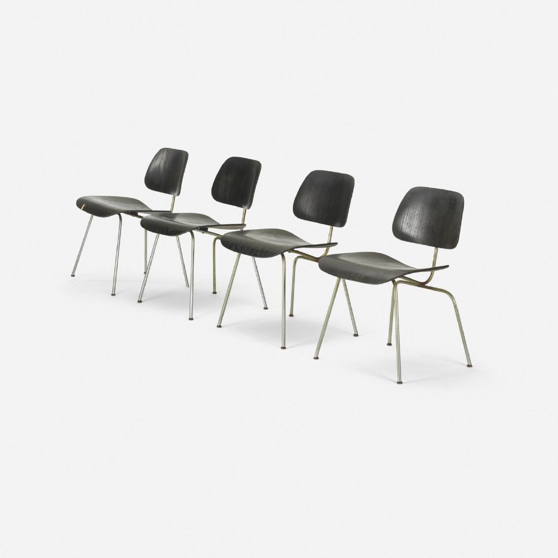 Charles and Ray Eames, DCMs, set of four (1 of 3)