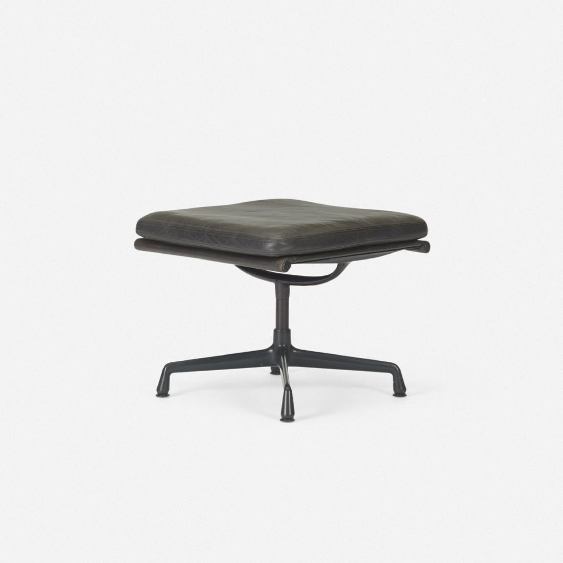 Charles and Ray Eames, Aluminum Group ottoman (1 of 2)