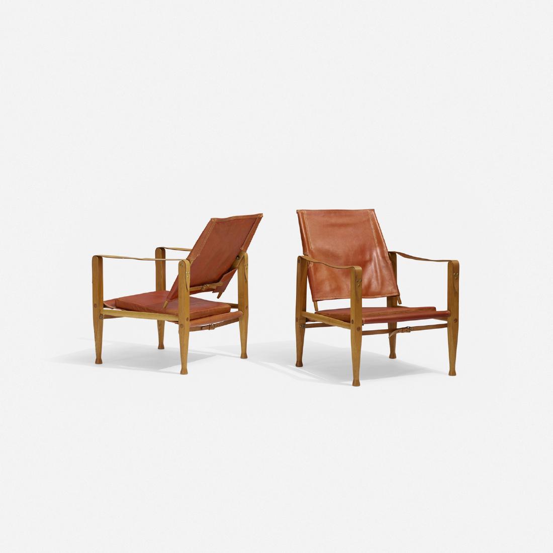 Kaare Klint, Safari chairs, pair (1 of 3)