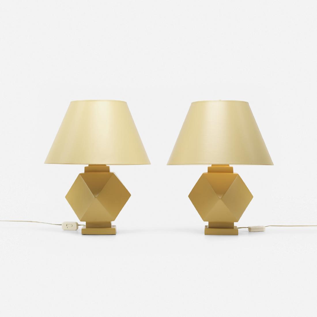 Modern, table lamps, pair (1 of 2)