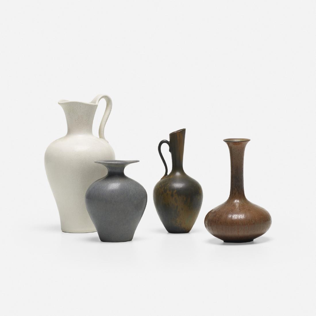 Gunnar Nylund, collection of four vessels (1 of 2)