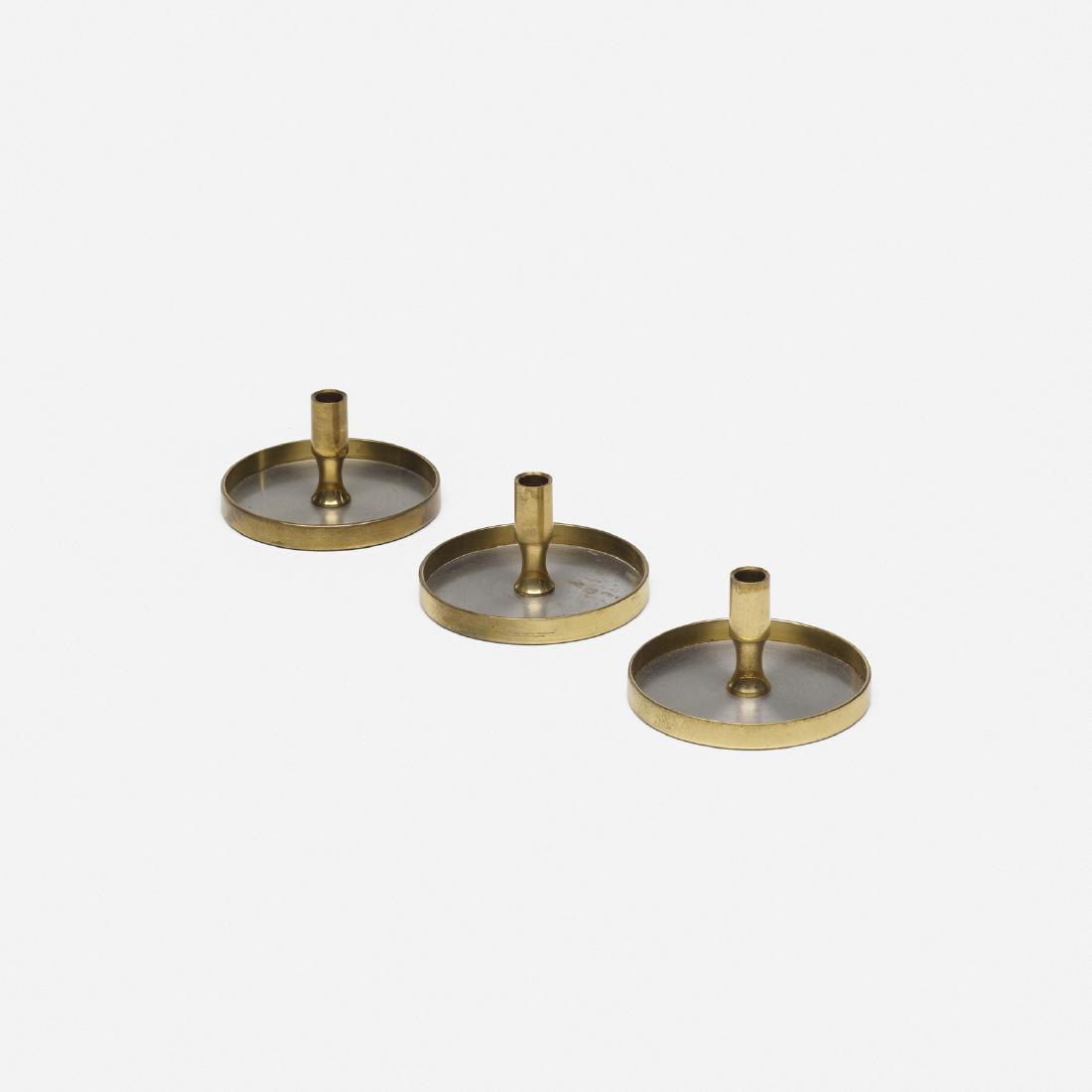 Jens Quistgaard, candleholders, set of three (1 of 2)