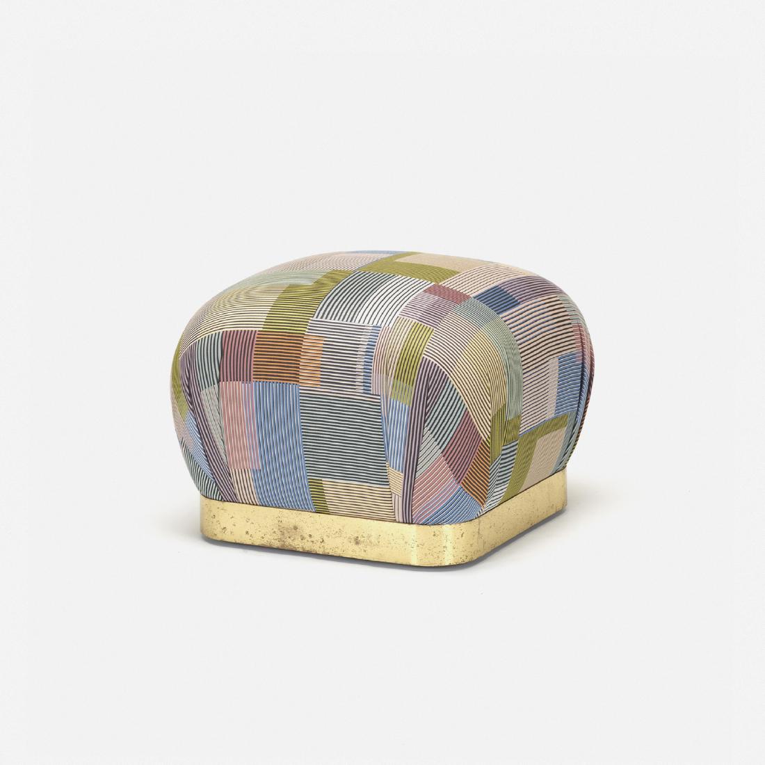 Karl Springer, Souffle ottoman (1 of 2)