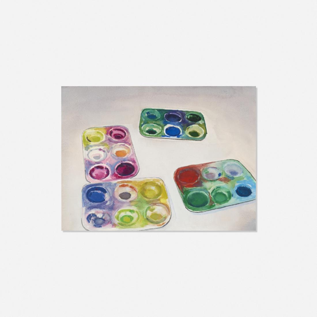 Dike Blair, Untitled: Dike Blair Untitled 2007gouache on paper9 h x 12 w in (23 x 30 cm) Signed and dated to verso 'Dike Blair 07'.