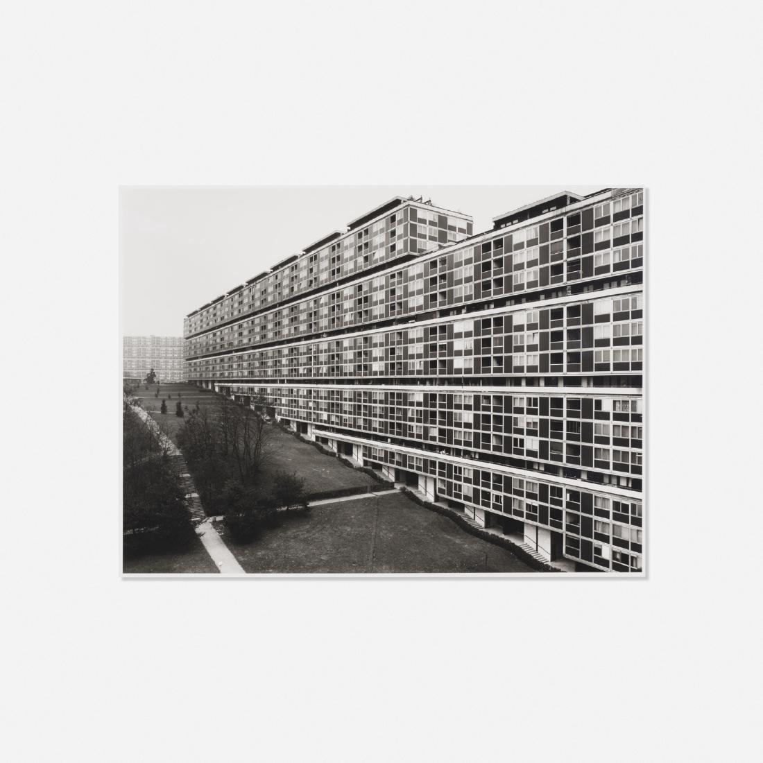 Thomas Struth, Le Lignon (Horizontal) Geneva: Thomas Struth Le Lignon (Horizontal) Geneva 1989gelatin silver print17.25 h x 23 w in (44 x 58 cm) Signed, titled, dated and numbered to label on verso 'Thomas Struth Le Lignon (Horizontal) Genf