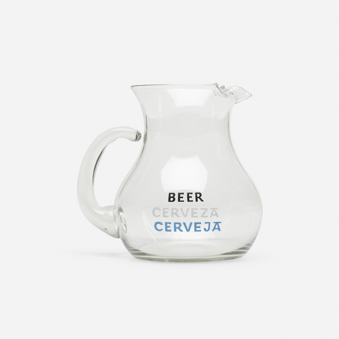 Alexander Girard, Rare beer pitcher, La Fonda del Sol (1 of 1)