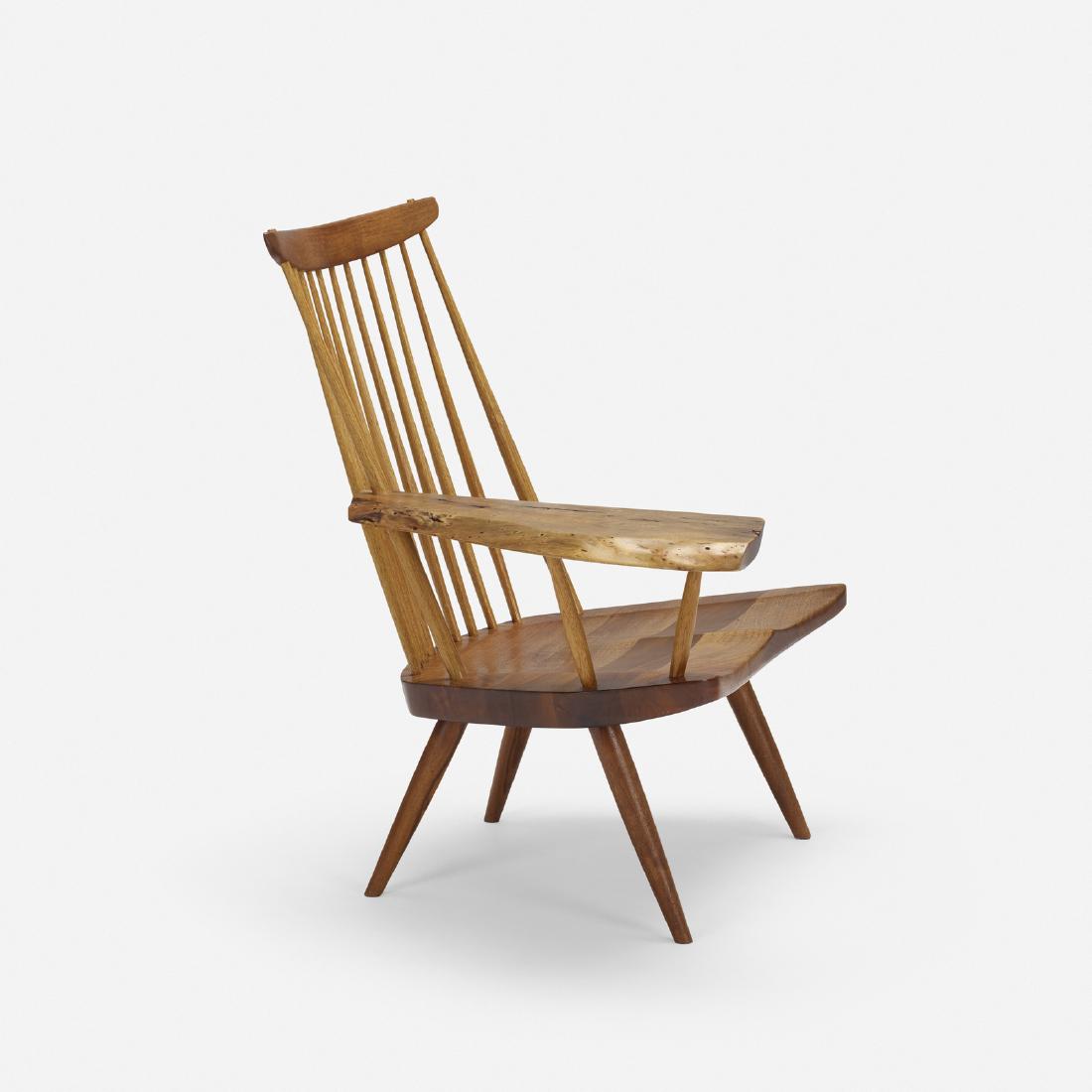 George Nakashima, Slab Arm lounge chair (1 of 4)