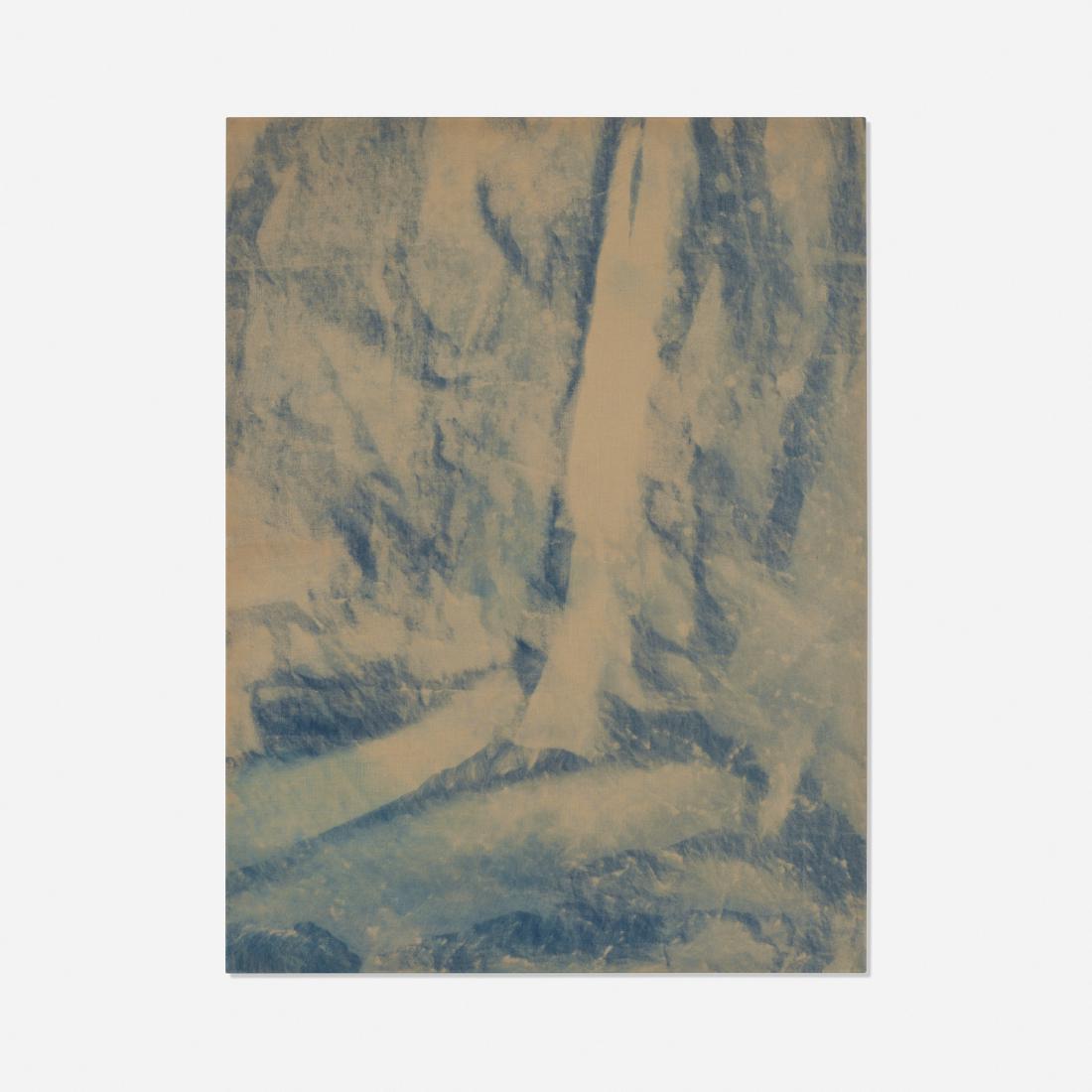 Hugh Scott-Douglas, Untitled: Hugh Scott-Douglas Untitled 2011cyanotype on linen40 h x 30 w in (102 x 76 cm) Signed and dated to verso 'Hugh Scott-Douglas 2011'. Provenance: Private Collection, Chicago