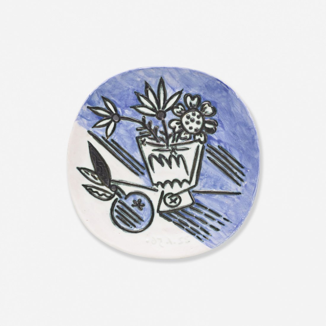 Pablo Picasso, Bouquet a la pomme (1 of 2)