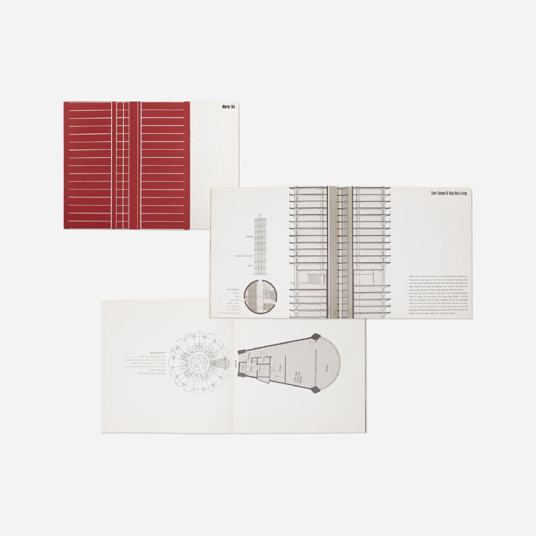 Goldberg, Marina City: A City Within A City: Bertrand Goldberg Marina City: A City Within A City USA, 1962printed paper12.5 w x 12.5 d in (32 x 32 cm) This special catalog for the Marina City residential towers was designed by John Massey f