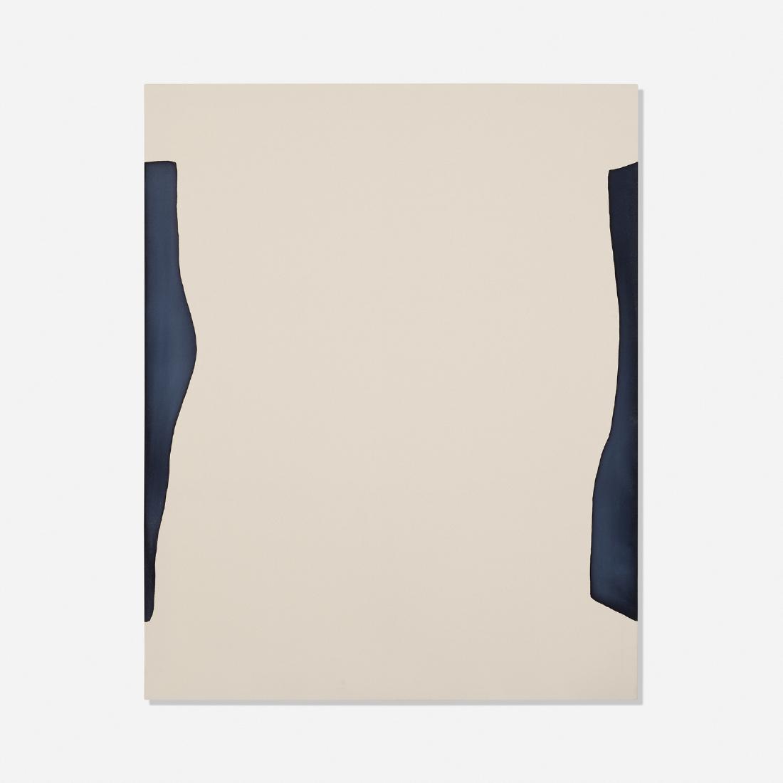 Landon Metz, Untitled: Landon Metz Untitled 2014dye on canvas80 h x 64 w in (203 x 163 cm) Signed and dated to verso 'L.M. 14'. Provenance: James Fuentes Gallery, New York | Private Collection