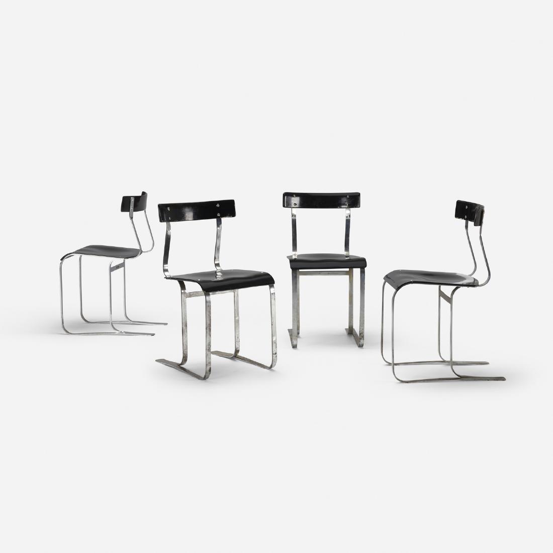 Marcel Breuer, Chairs Model Wb301, Set Of Four