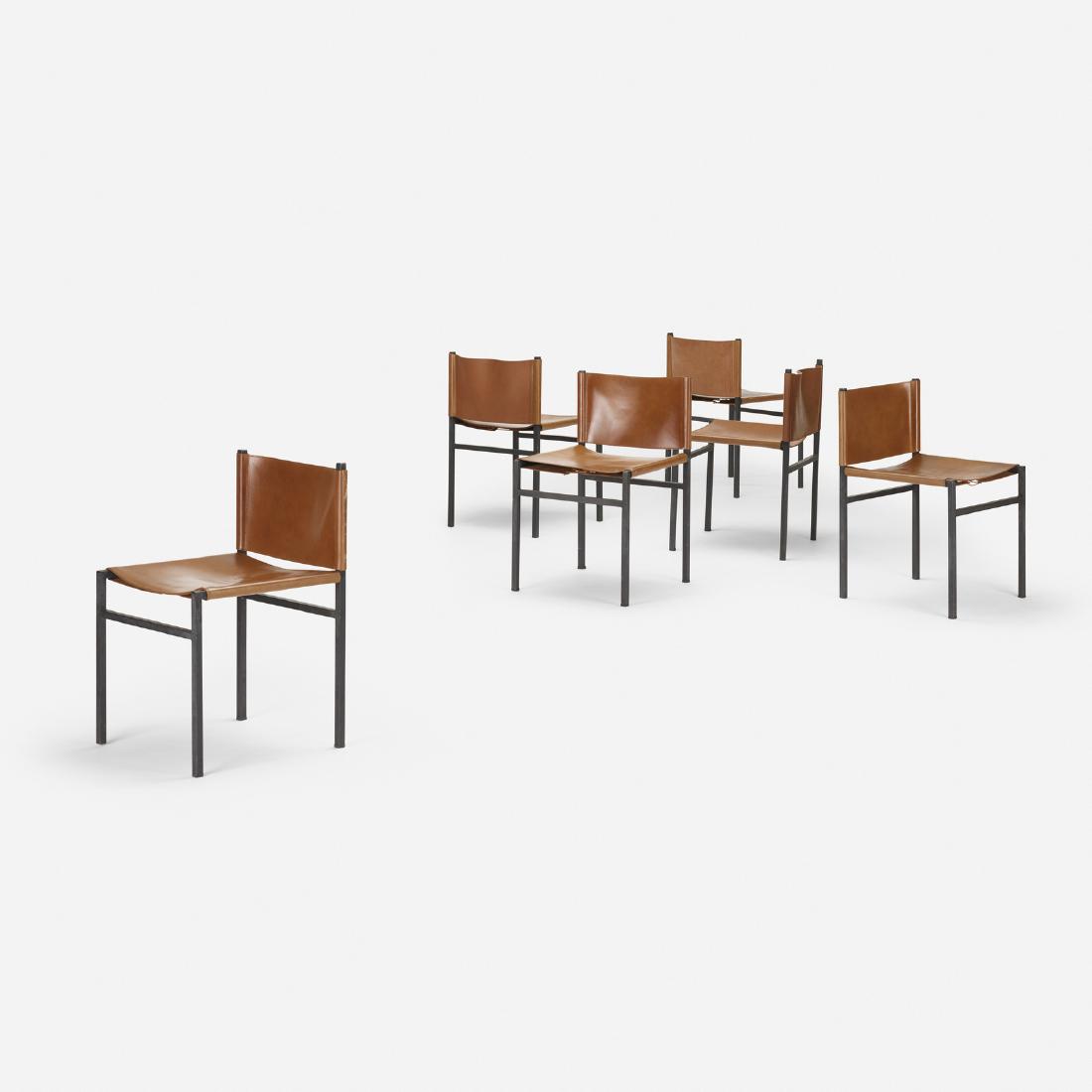Paolo Tilche, Rea dining chairs, set of six (1 of 3)