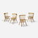 George Nakashima, dining chairs model N19, set of four - 2