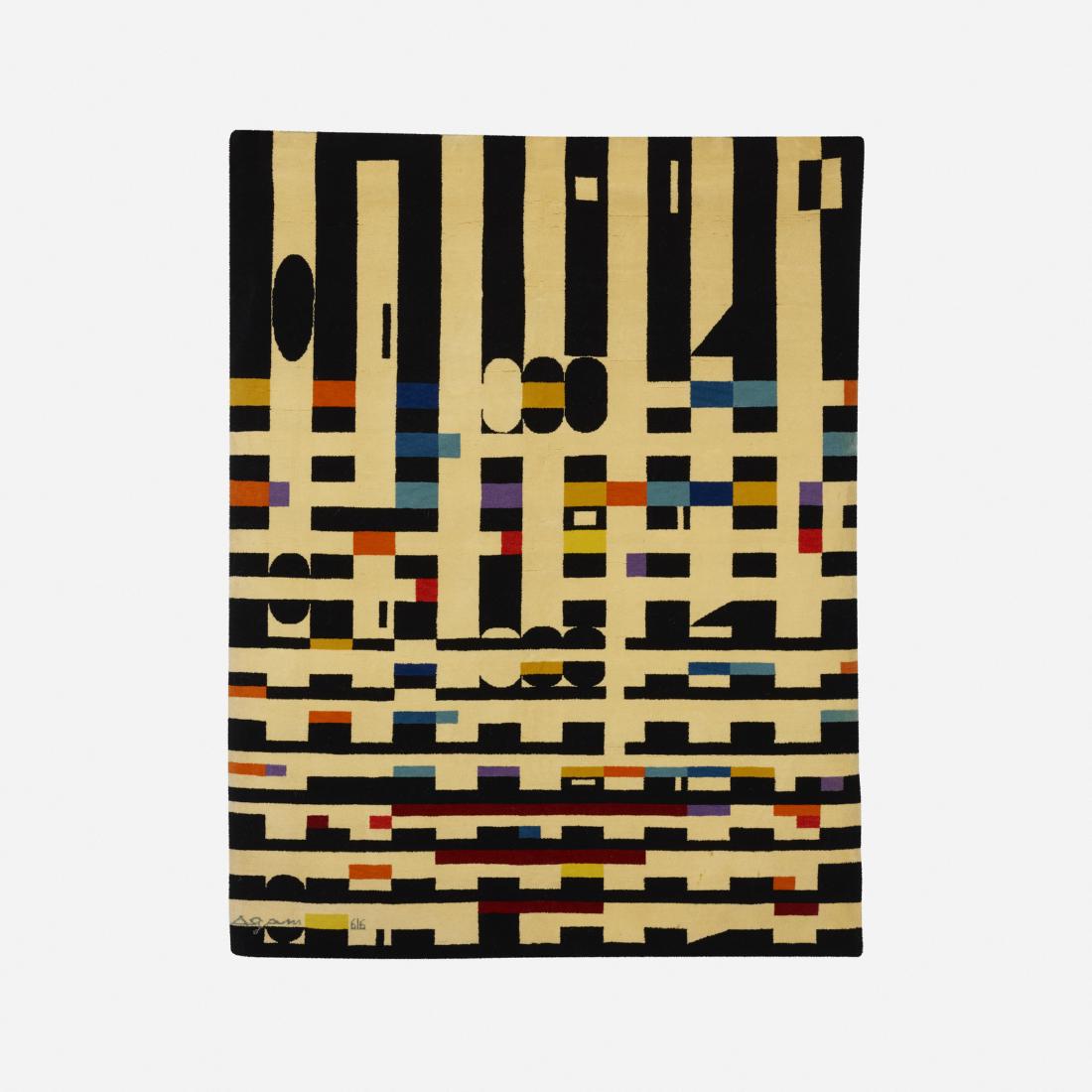 Yaacov Agam, Untitled (tapestry) (1 of 1)