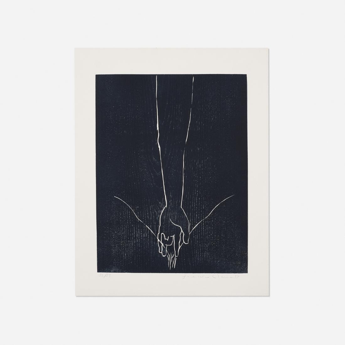 Francesco Clemente, Untitled (Febbre Alta portfolio): Francesco Clemente Untitled (from the Febbre Alta portfolio) 1982etching on handmade paper21 h × 16 w in (53 × 41 cm) Sheet measures: 27 h x 21 w inches Signed and numbered to low