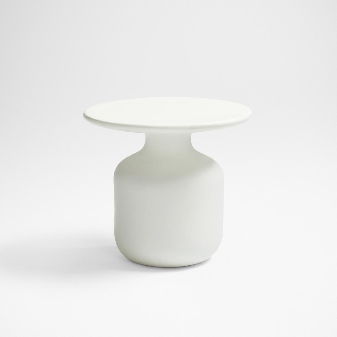 Edward Barber and Jay Osgerby, Mini Bottle table: Edward Barber and Jay Osgerby Mini Bottle table CappelliniUnited Kingdom / Italy, 2008glazed ceramic18 w × 16.5 h in (46 × 42 cm)