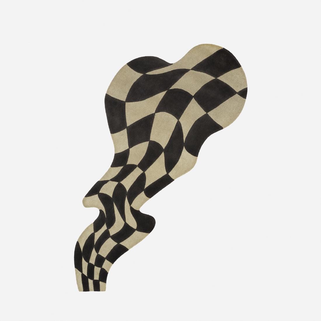 Edward Fields, low pile carpet: Edward Fields low pile carpet USA, 1989machine-woven wool55 w × 122 l in (140 × 310 cm) Signed with manufacturer's mark to underside: [Edwards Fields Copyright 1989].