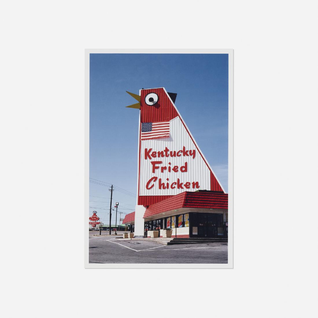 John Margolies, Kentucky Fried Chicken: John Margolies Kentucky Fried Chicken, Marietta, Georgia 1992 c-print 20 h × 13.75 w in (51 × 35 cm)