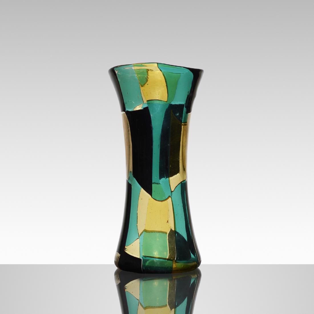 Fulvio Bianconi, Pezzato Americano vase, model 4398 (1 of 2)