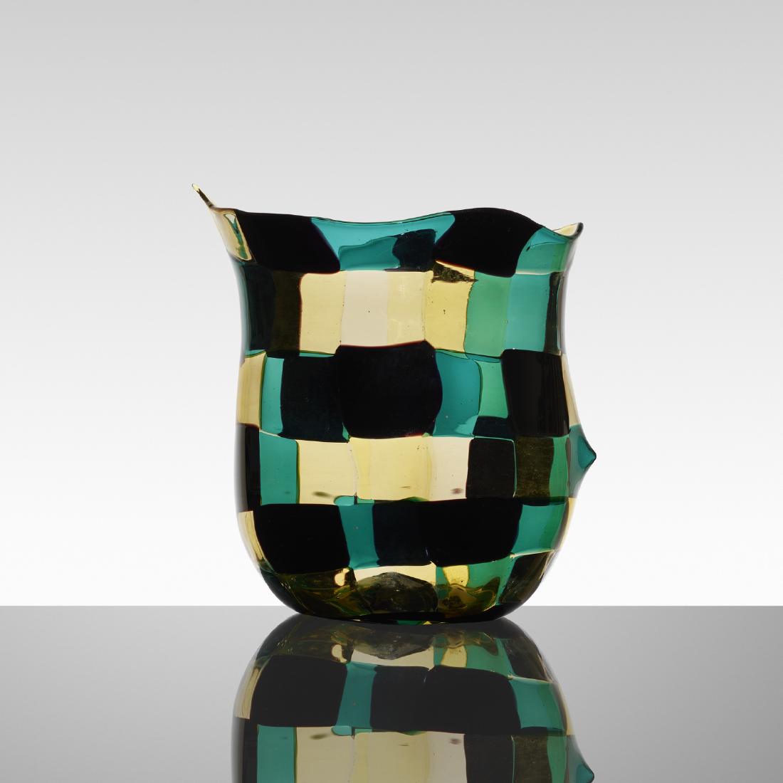 Fulvio Bianconi, Pezzato Americano vase, model 4397 (1 of 3)