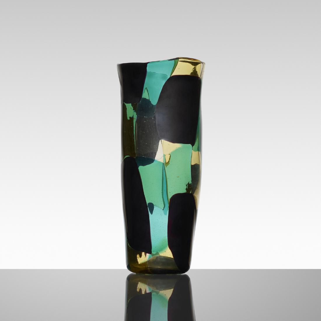 Fulvio Bianconi, Pezzato Americano vase, model 4406 (1 of 3)