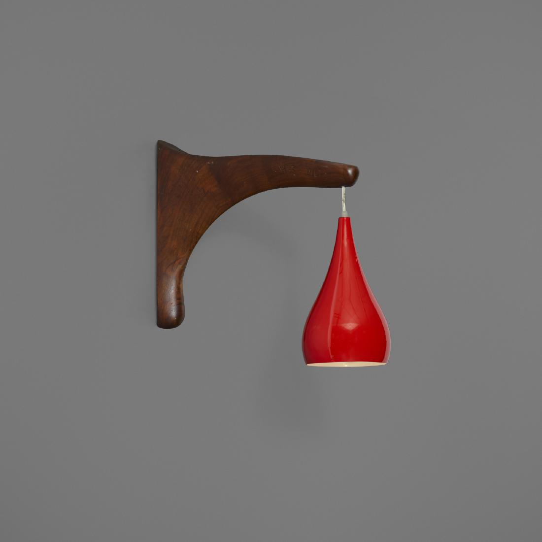 Wharton Esherick, wall-mounted light, Seiver Collection (1 of 1)