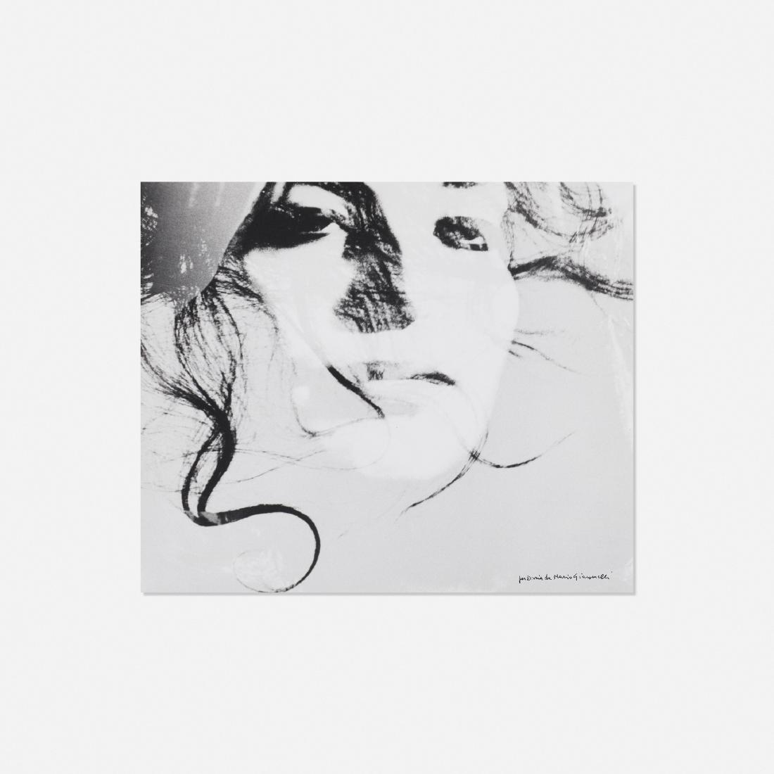 Mario Giacomelli, Caroline Branson: Mario Giacomelli Caroline Branson (from Spoon River series) 1968-73 gelatin silver print 11.75 h × 14.25 w in (30 × 36 cm) Signed and inscribed to lower right 'for Daria de Mario Giacom