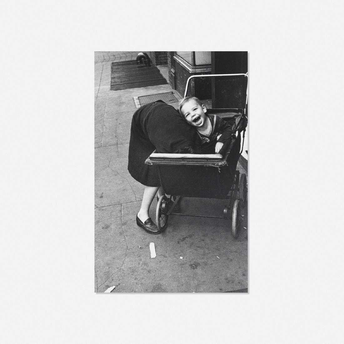 Helen Levitt, New York: Helen Levitt New York c. 1942 / printed latergelatin silver print12 h × 7.75 w in (30 × 20 cm) Sheet measures: 14 h x 11 w inches Signed, titled and dated to verso 'N.Y. c. 1942 H