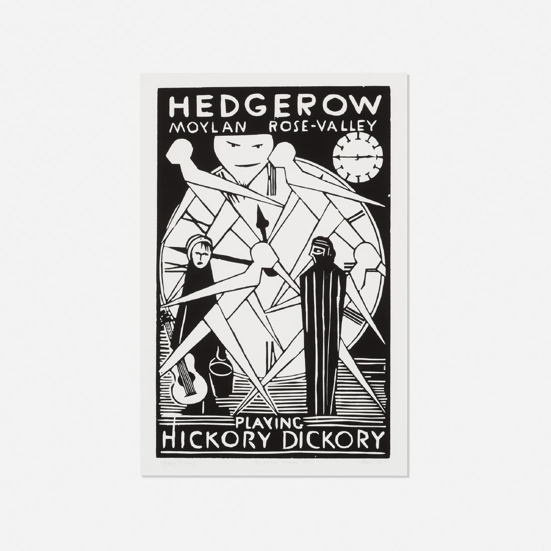 Wharton Esherick, Hickory Dickory poster (1 of 1)