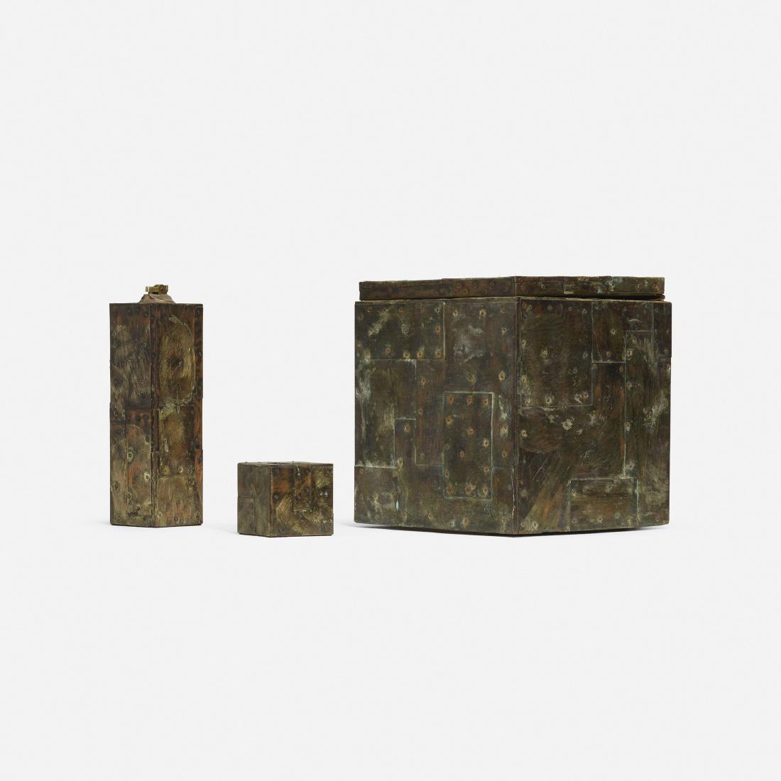 Paul Evans, collection of three accessories (1 of 4)