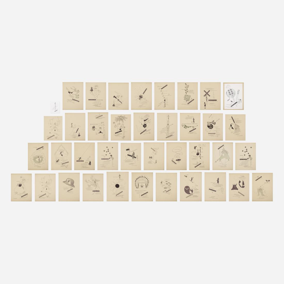 Paul Rand, collection of 39 Ohrbach's advertisements: Paul Rand collection of thirty-nine Ohrbach's advertisements USA, 1946offset lithograph on paper23.5 h × 17.5 w in (60 × 44 cm) In 1946, Rand began designing weekly advertisements tha