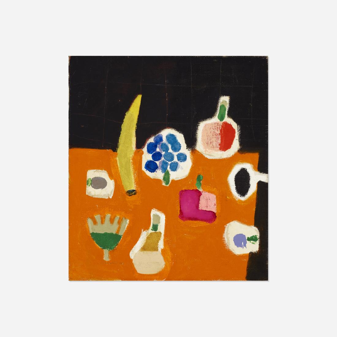 Paul Rand, Untitled: Paul Rand Untitled USA, c. 1950oil on canvas19.25 h × 17 w in (49 × 43 cm)