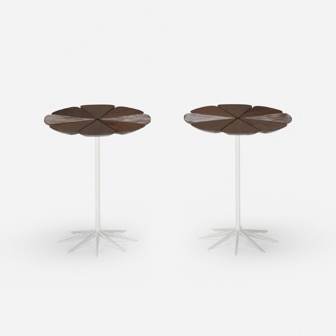 Richard Schultz, Petal occasional tables, pair (1 of 2)