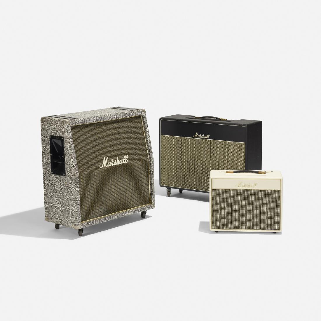 Marshall, collection of three amplifiers (1 of 2)