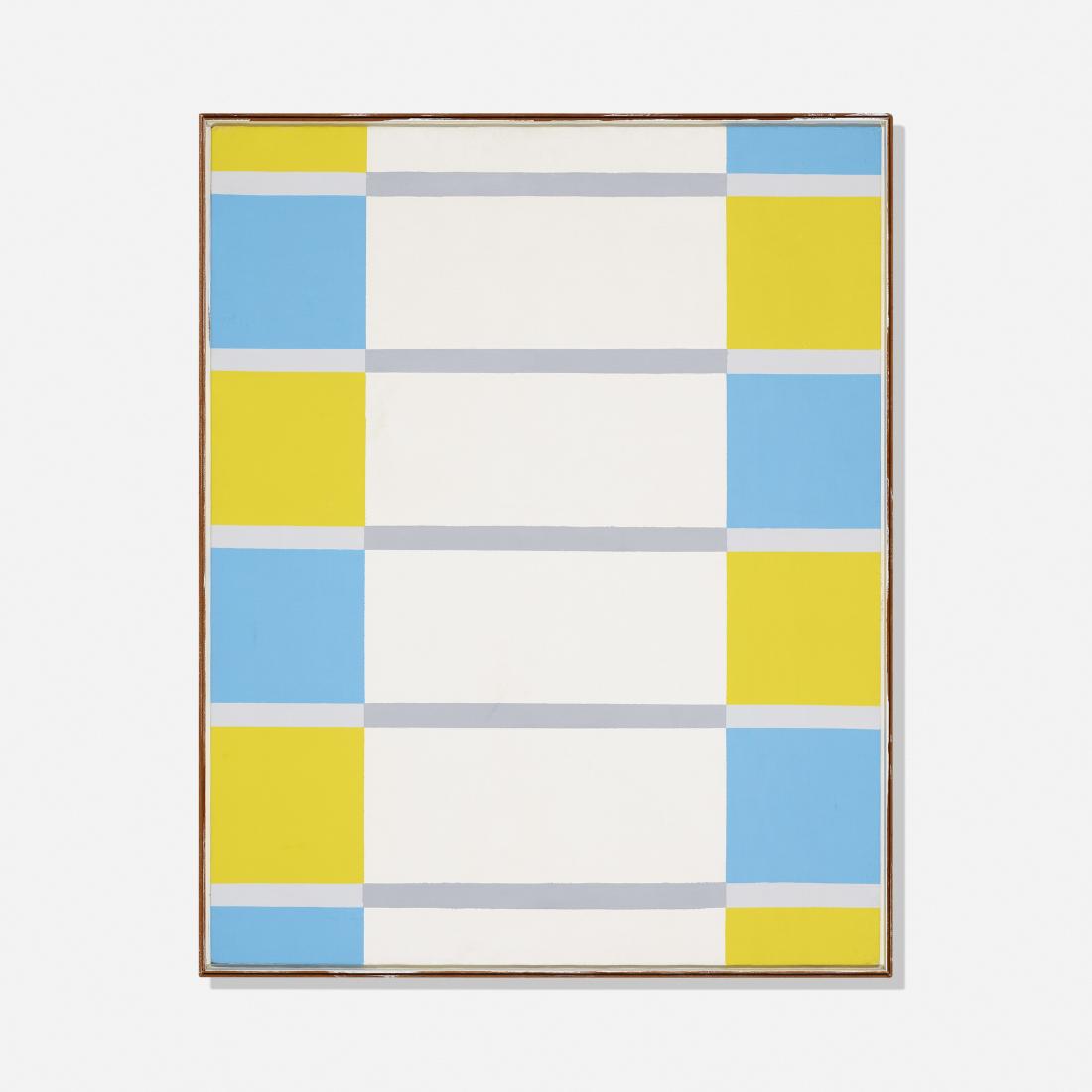 Jules Engel, Meadow of Blue + Yellow (1 of 1)