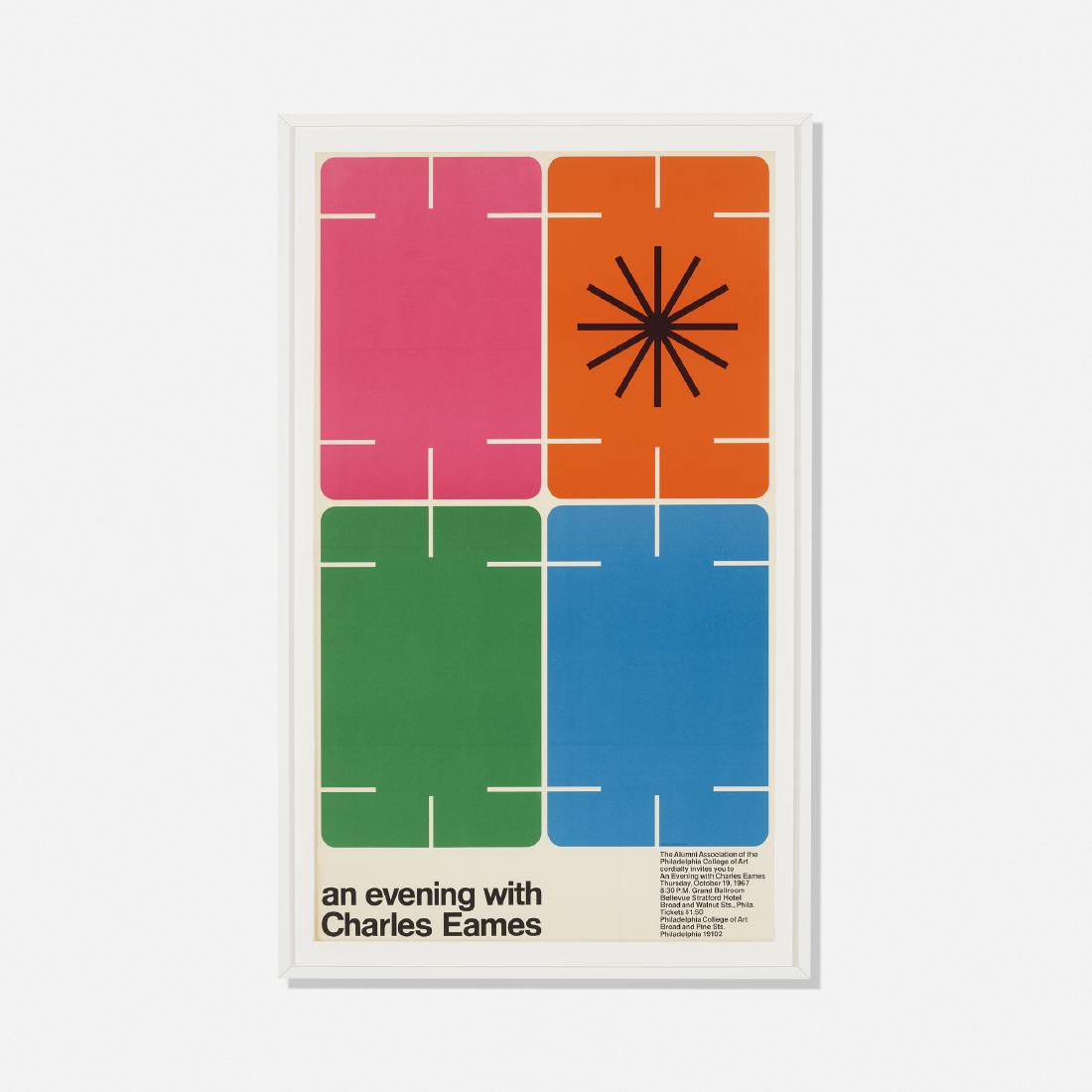 Eames Office, An Evening with Charles Eames poster (1 of 1)